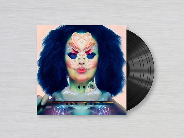 Björk Björk presentó su último disco, Utopia