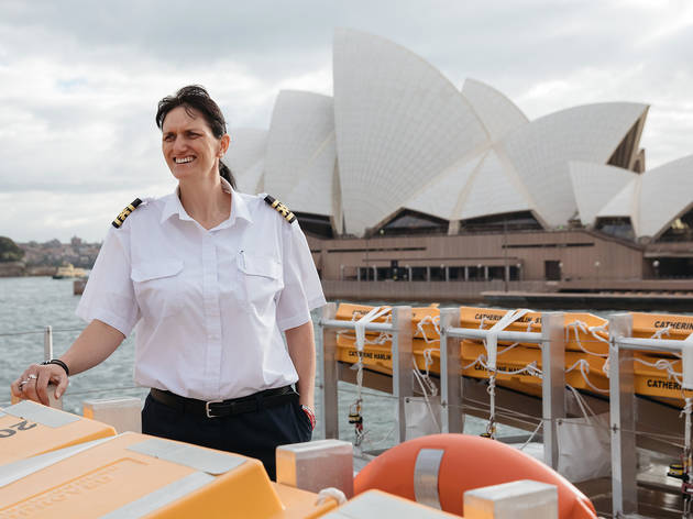 Kaye Baker the Ferry Master at Sydney Harbour Kaye Baker the Ferry Master at Sydney Harbour