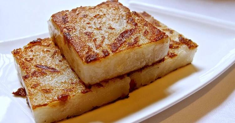 5. 蘿蔔糕 簡易 turnip cake simple