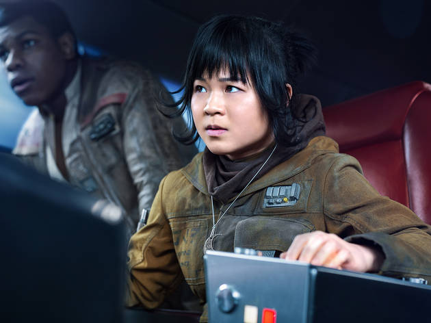 John Boyega, Kelly Marie Tran Kelly Marie Tran is Rose and John Boyega is Finn in THE LAST JEDI.