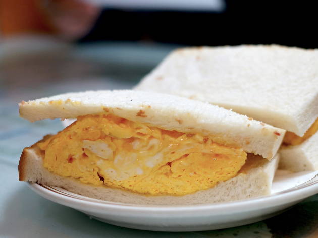 Gala Cafe 嘉樂冰廳 - egg sandwich Gala Cafe 嘉樂冰廳 - egg sandwich