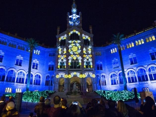 Mapping La llum de Sant Pau Mapping La llum de Sant Pau
