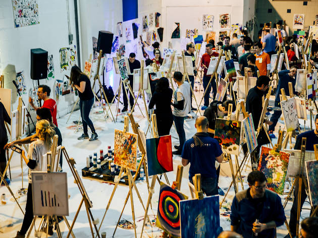Paint Jam Night Paint Jam Night
