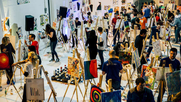 Paint Jam Night Paint Jam Night