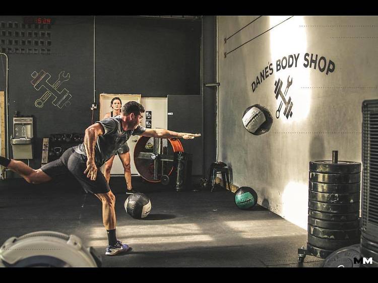 For a place that redefines “the gym”: Dane’s Body Shop