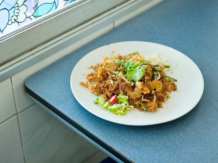 Crispy noodle at Mee Krob Jeen Lee