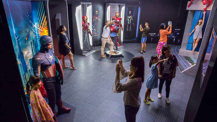 Madame Tussauds' Marvel 4D Experience