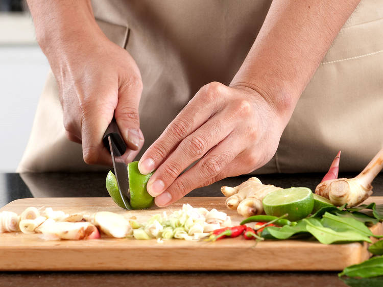 Knife Skills at the Institute of Culinary Education