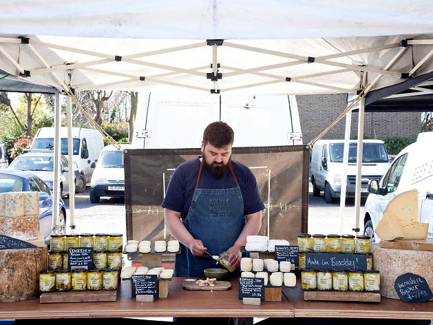 Blackwoods Cheese Blackwoods Cheese stall at Brockley Market