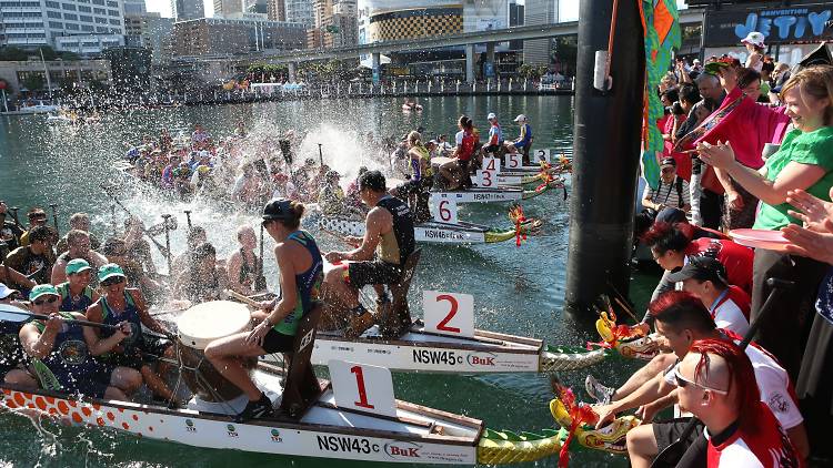 ragon Boat Races, Darling Harbour