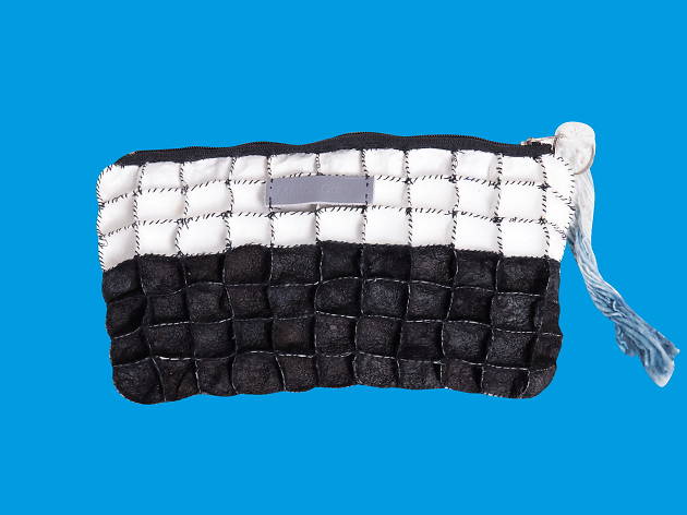 Purse made from silkworm cocoon, Maison Craft, Ecotopia, Gift Guide Purse made from silkworm cocoon, Maison Craft, Ecotopia, Gift Guide