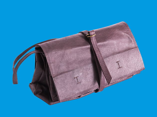 Foldable leather bag, Objects of Design Store, Gift Guide Foldable leather bag, Objects of Design Store, Gift Guide