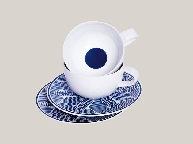 Thai textile-inspired coffee set, Objects of Design, Gift Guide Thai textile-inspired coffee set, Objects of Design, Gift Guide