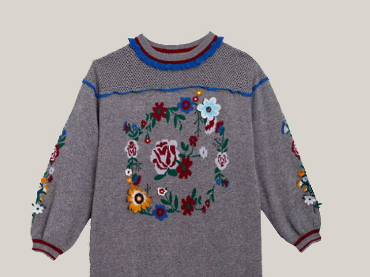 Embroidered pullover from Kloset