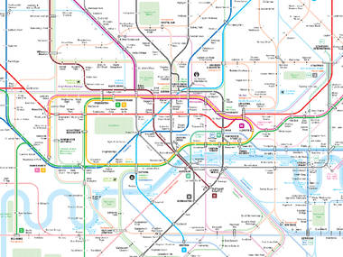 24 awesome alternative London tube maps