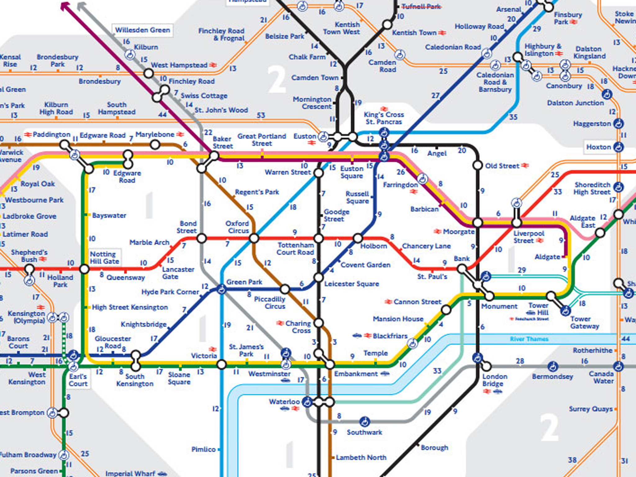 24 awesome alternative London tube maps