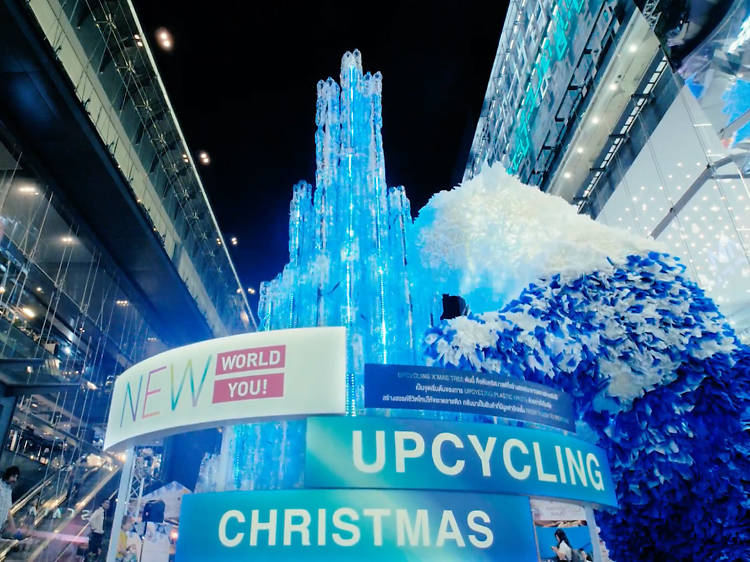 It has the city’s most eco-friendly Christmas tree