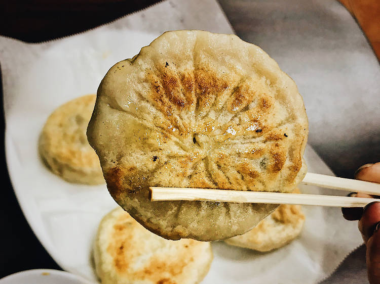 Pork Pancakes at Dumpling House