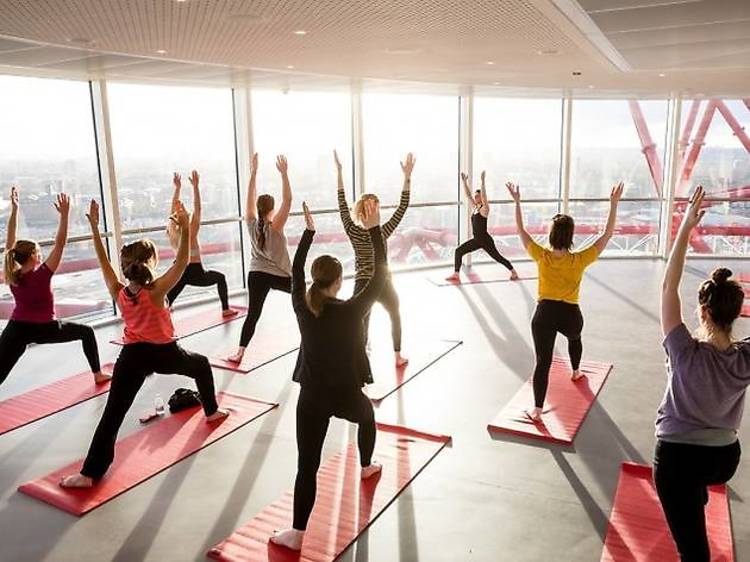 Yoga in the Sky