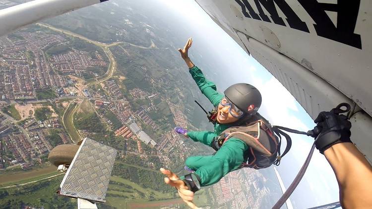 23. Skydive in Segamat, Johor