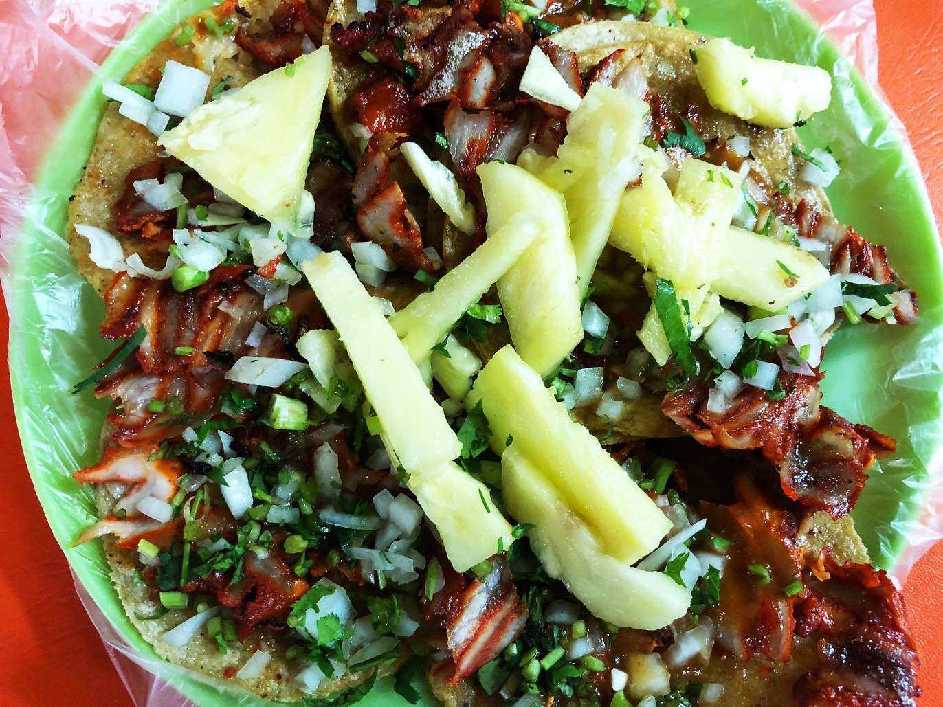 Tacos Al Pastor De La Ciudad De México