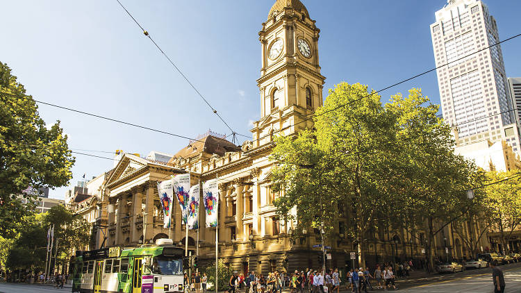 Melbourne Town Hall, Swanston Street, Melbourne