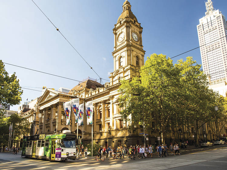 Melbourne Town Hall, Swanston Street, Melbourne