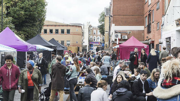 Explore Hackney Downs Vegan Market