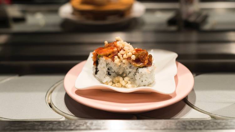 Food at Sakura Kaiten Sushi Train