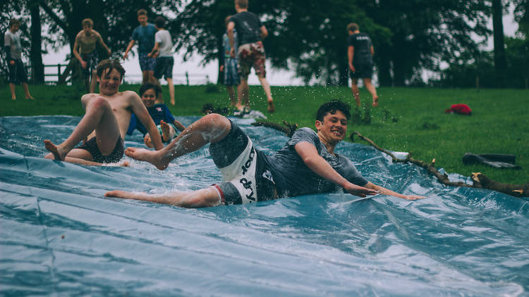 Slip-n-slide