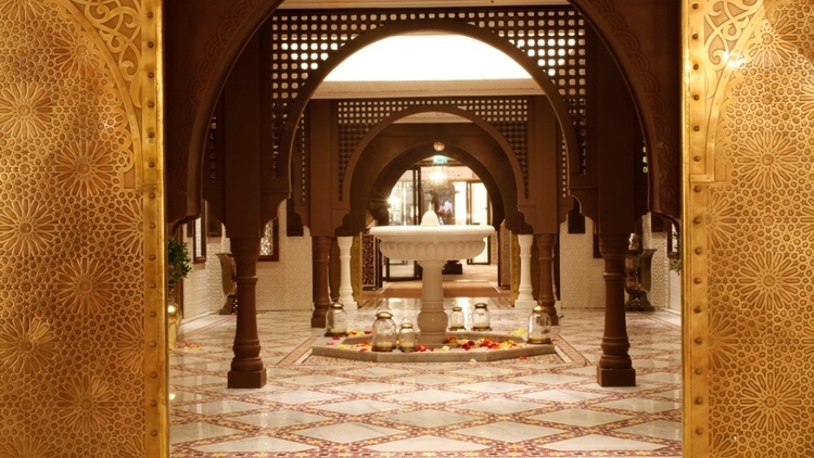 Inspiring Morocco riad at Harrods 2.jpg