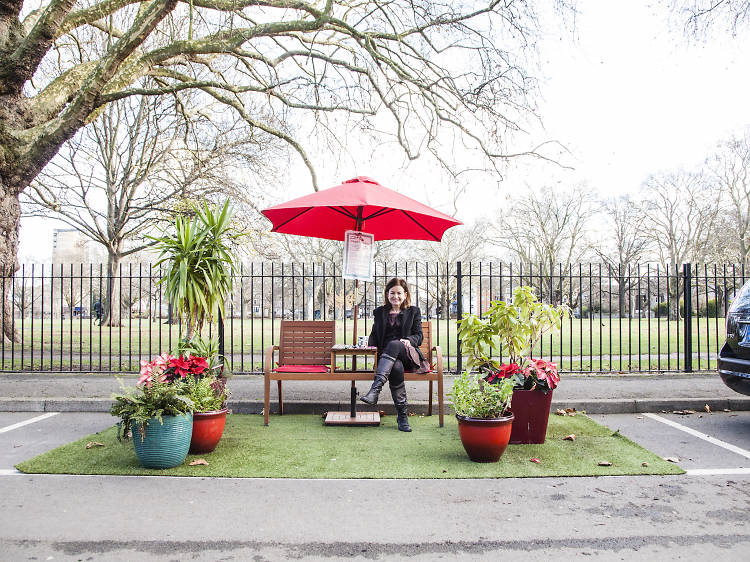 Meet the Londoner who turned a parking space into a public garden