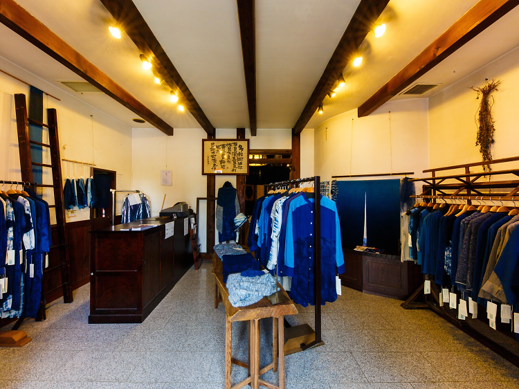 Where to buy or make indigo products in Tokyo