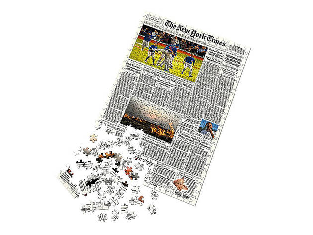 New York Times Custom Front Page Puzzle New York Times Custom Front Page Puzzle