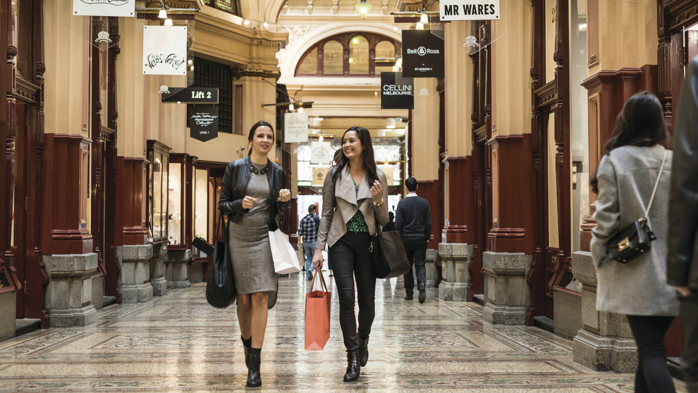 Block Arcade Shopping in Melbourne Melbourne