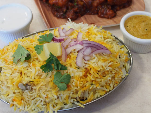Swagath Biryani House A plate of biryani