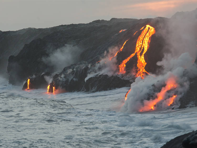 The volcanoes of Hawaii