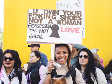 600,000 people took part in the Women's March L.A. 2018 600,000 people took part in the Women's March L.A. 2018