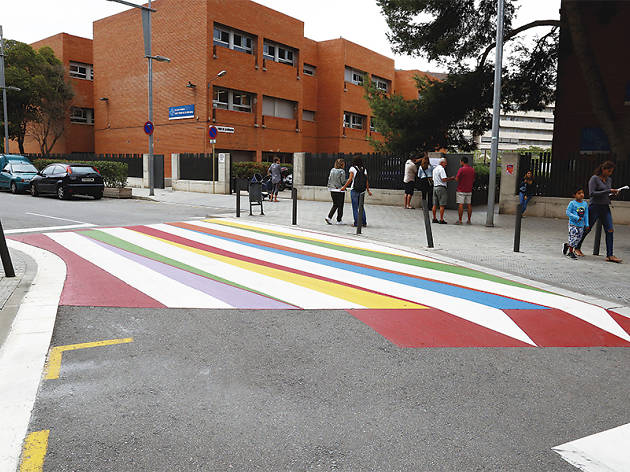 Pas de vianant Cornellà Pas de vianant Cornellà