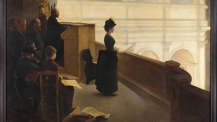 Henry Lerolle, The Organ Rehearsal, 1887