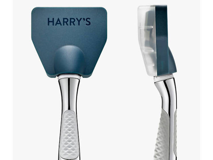 Engraved Winston shave set from Harry's
