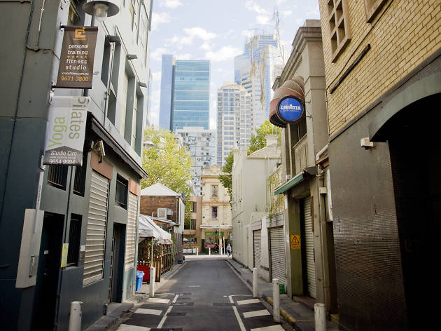 Meyers Place laneway Meyers Place laneway