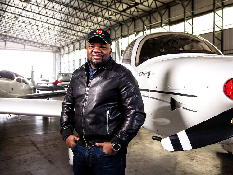 The south London pilot who became the first African to fly around the world