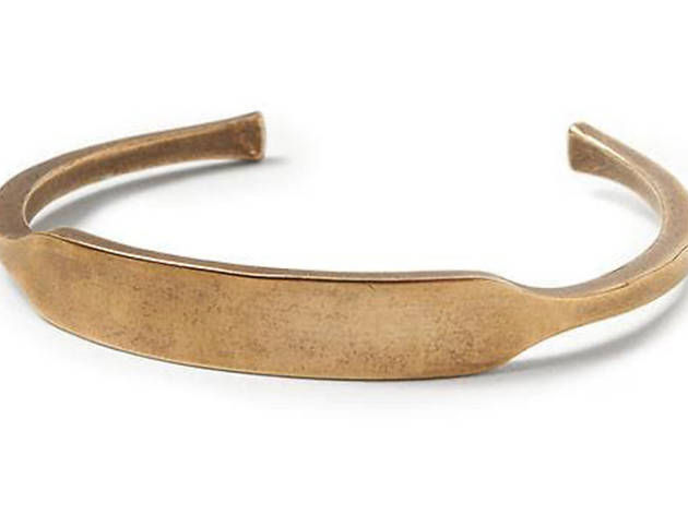 Brass ID cuff from Banana Republic Brass ID cuff from Banana Republic