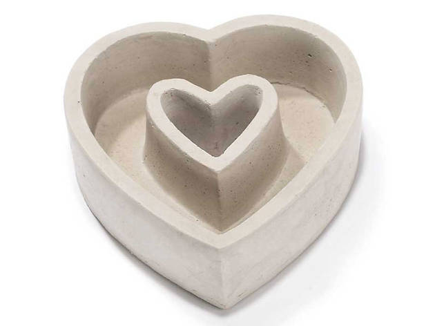 Heart-shaped planter from Dicksons Heart-shaped planter from Dicksons