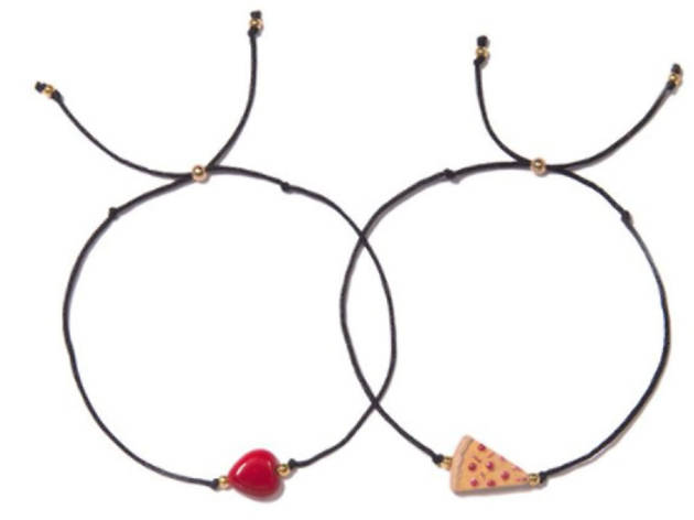 Have a Pizza My Heart bracelet set from Vanessa Arizaga Have a Pizza My Heart bracelet set from Vanessa Arizaga