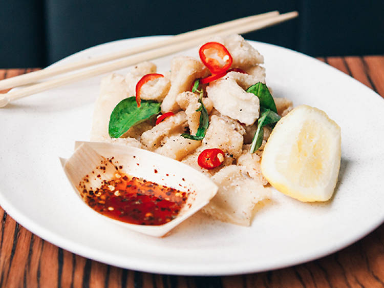 Salt and pepper squid in Melbourne