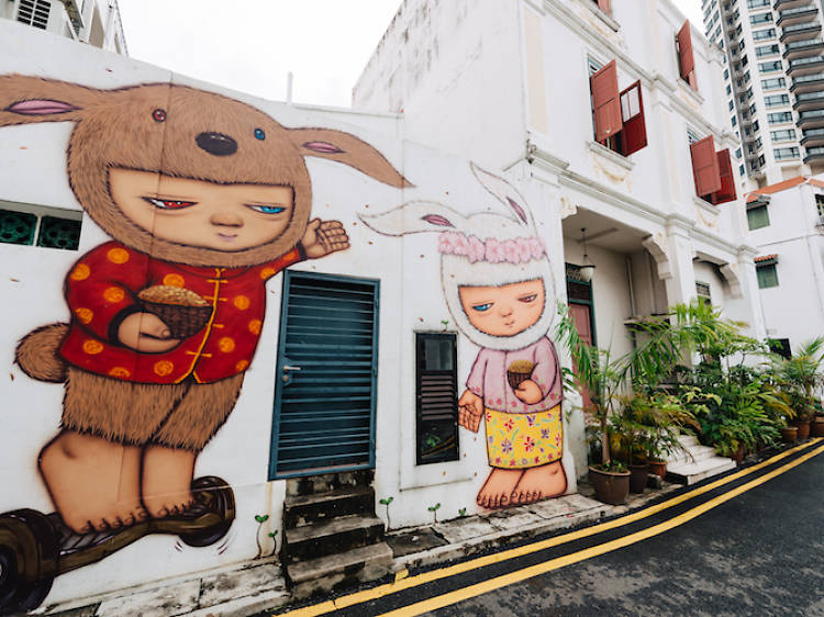 The best street art in Singapore