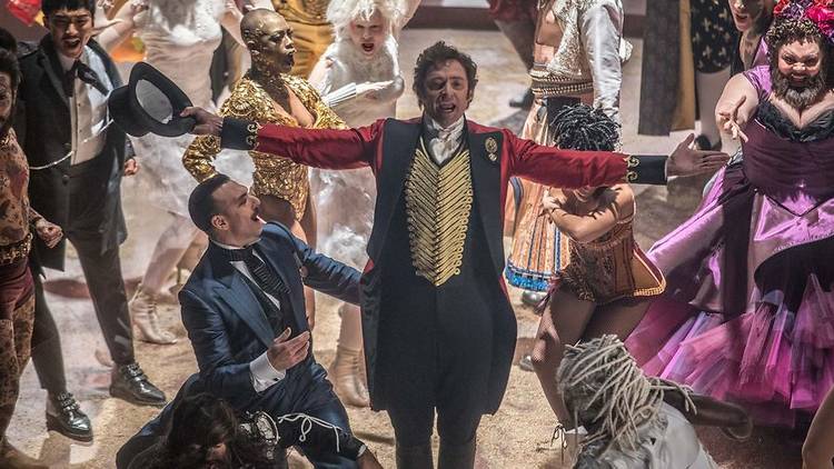 Hugh Jackman as PT Barnum and Keala Settle as the bearded lady Lettie Lutz in The Greatest Showman, directed by Michael Gracey.&#13;Photo: Niko Tavernise.&#13;Copyright: 2017 Twentieth Century Fox Film Corporation. All Rights Reserved.