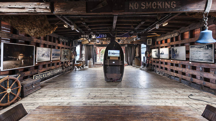 boat interior museum entrance 